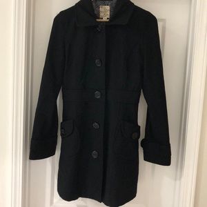 Women’s Black Pea Coat